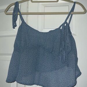 SHEIN Blue Spotted Camisole